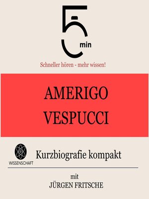 cover image of Amerigo Vespucci
